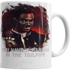 Baskı Dükkanı KB2177 Banana In The Tailpipe Axel Foley Porselen Kupa Bardak