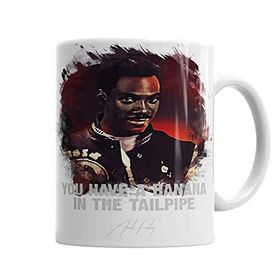 Baskı Dükkanı KB2177 Banana In The Tailpipe Axel Foley Porselen Kupa Bardak