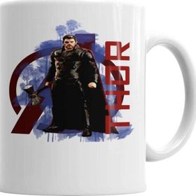 Baskı Dükkanı KB2187 Avangers Thor Porselen Kupa Bardak