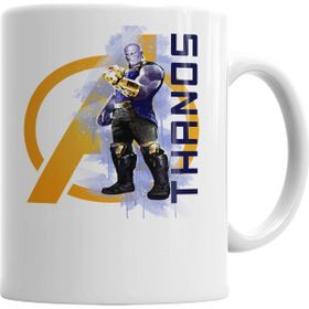 Baskı Dükkanı KB2188 Avangers Thanos Porselen Kupa Bardak