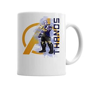 Baskı Dükkanı KB2188 Avangers Thanos Porselen Kupa Bardak