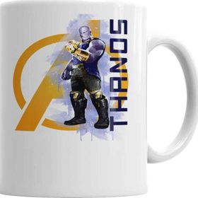 Baskı Dükkanı KB2188 Avangers Thanos Porselen Kupa Bardak