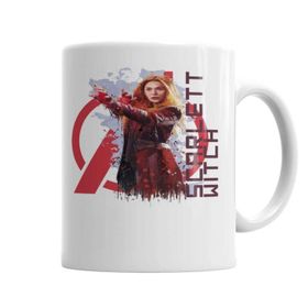 Baskı Dükkanı KB2189 Avangers Scarlett Witch Porselen Kupa Bardak