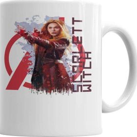 Baskı Dükkanı KB2189 Avangers Scarlett Witch Porselen Kupa Bardak