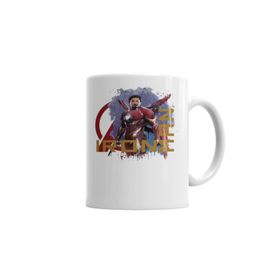 Baskı Dükkanı KB2190 Avangers Iron Man Porselen Kupa Bardak