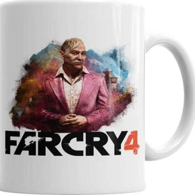 Baskı Dükkanı KB2211 Far Cry 4 Pagan Min Porselen Kupa Bardak