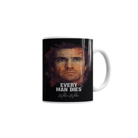 Baskı Dükkanı KB2221 Every Man Dıies William Wallace Porselen Kupa Bardak