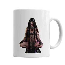 Baskı Dükkanı KB2224 Enchantress Porselen Kupa Bardak
