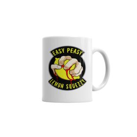 Baskı Dükkanı KB2229 Easy Peasy Lemon Squezzy Porselen Kupa Bardak