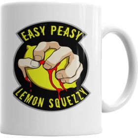 Baskı Dükkanı KB2229 Easy Peasy Lemon Squezzy Porselen Kupa Bardak