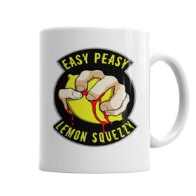 Baskı Dükkanı KB2229 Easy Peasy Lemon Squezzy Porselen Kupa Bardak