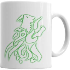 Baskı Dükkanı KB2233 Dragon Porselen Kupa Bardak