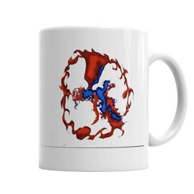 Baskı Dükkanı KB2233 Dragon Porselen Kupa Bardak