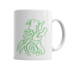 Baskı Dükkanı KB2233 Dragon Porselen Kupa Bardak