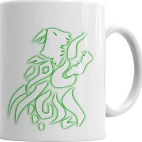 Baskı Dükkanı KB2233 Dragon Porselen Kupa Bardak