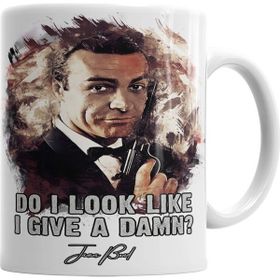 Baskı Dükkanı KB2246 Do I Look Like I Give A Damn Porselen Kupa Bardak