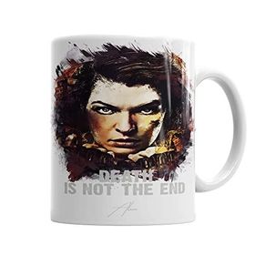 Baskı Dükkanı KB2260 Death Is Not The End Alice Porselen Kupa Bardak