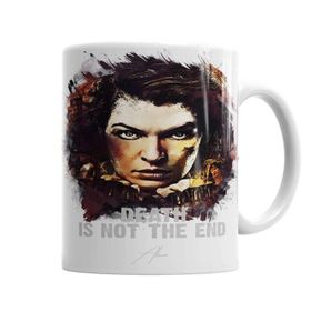 Baskı Dükkanı KB2260 Death Is Not The End Alice Porselen Kupa Bardak