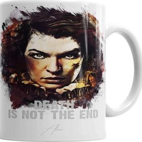 Baskı Dükkanı KB2260 Death Is Not The End Alice Porselen Kupa Bardak