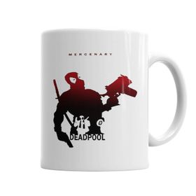 Baskı Dükkanı KB2263 Deadpool Kpdeaspool Porselen Kupa Bardak