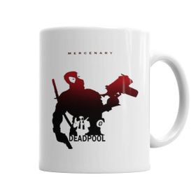 Baskı Dükkanı KB2263 Deadpool Kpdeaspool Porselen Kupa Bardak