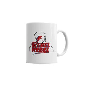 Baskı Dükkanı KB2269 David Bowie Rebel Rebel Porselen Kupa Bardak