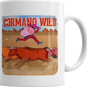 Baskı Dükkanı KB2286 Cormano Wild Sunset Riders Porselen Kupa Bardak