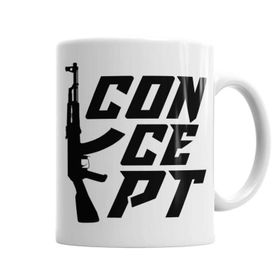 Baskı Dükkanı KB2295 Concept Ak 47 Porselen Kupa Bardak