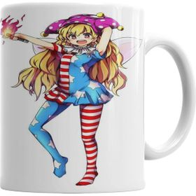 Baskı Dükkanı KB2298 Clownpiece Porselen Kupa Bardak