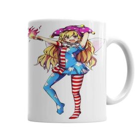 Baskı Dükkanı KB2298 Clownpiece Porselen Kupa Bardak