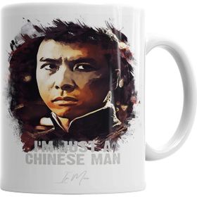 Baskı Dükkanı KB2303 I`m Just A Chinese Man Ip Man Porselen Kupa Bardak
