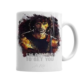 Baskı Dükkanı KB2304 I`m Coming To Get You John Rambo Porselen Kupa Bardak