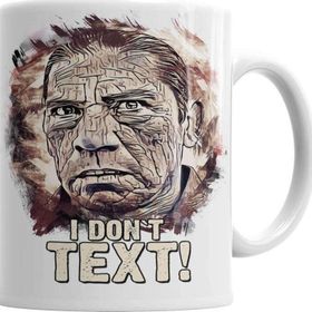 Baskı Dükkanı KB2308 I Don`t Text Porselen Kupa Bardak
