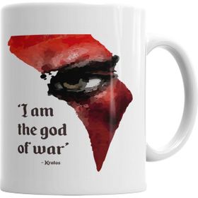 Baskı Dükkanı KB2311 I Am The God Of War Porselen Kupa Bardak