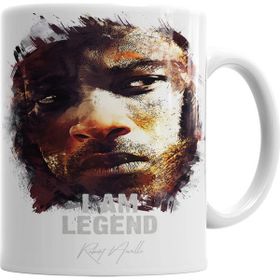 Baskı Dükkanı KB2312 I Am Legend Robert Neville Porselen Kupa Bardak