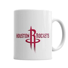 Baskı Dükkanı KB2314 Houston Rockets Porselen Kupa Bardak