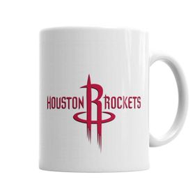 Baskı Dükkanı KB2314 Houston Rockets Porselen Kupa Bardak