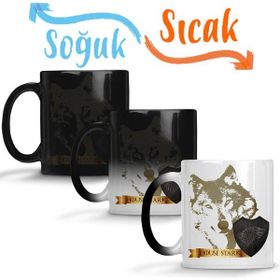 Baskı Dükkanı KB2315 House Stark Porselen Kupa Bardak