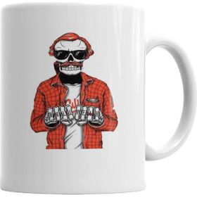 Baskı Dükkanı KB2319 Hipster Two Porselen Kupa Bardak