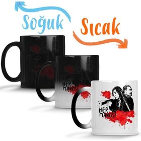 Baskı Dükkanı KB2323 Hermanos Anton E Negan Porselen Kupa Bardak