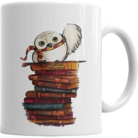 Baskı Dükkanı KB2332 Harry Potter Edwiges Porselen Kupa Bardak