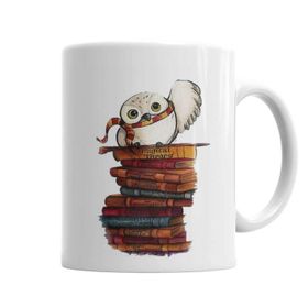 Baskı Dükkanı KB2332 Harry Potter Edwiges Porselen Kupa Bardak