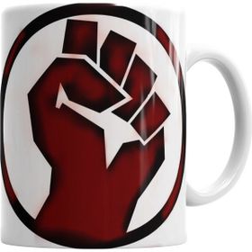 Baskı Dükkanı KB2337 Hand Power Porselen Kupa Bardak