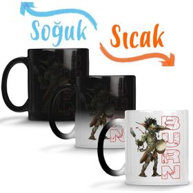 Baskı Dükkanı KB2361 Goblin Burn Porselen Kupa Bardak