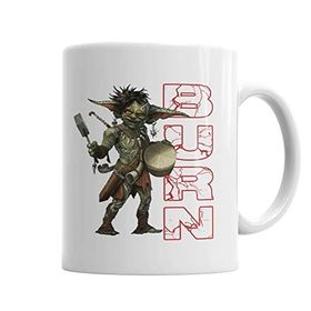 Baskı Dükkanı KB2361 Goblin Burn Porselen Kupa Bardak
