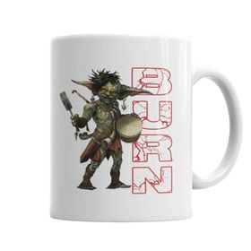 Baskı Dükkanı KB2361 Goblin Burn Porselen Kupa Bardak