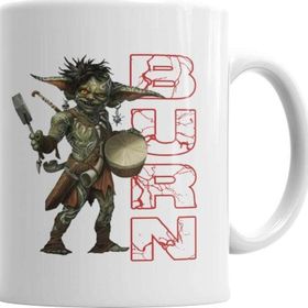 Baskı Dükkanı KB2361 Goblin Burn Porselen Kupa Bardak