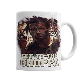 Baskı Dükkanı KB2364 Get To The Choppa Porselen Kupa Bardak