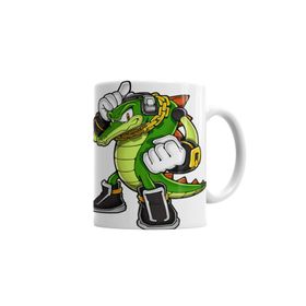 Baskı Dükkanı KB2367 Gator Timsah Porselen Kupa Bardak