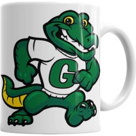 Baskı Dükkanı KB2367 Gator Timsah Porselen Kupa Bardak